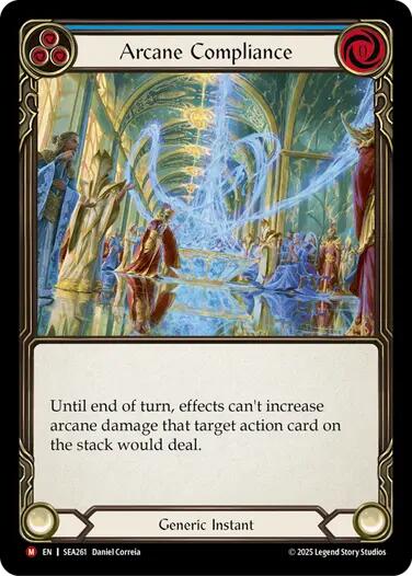 Arcane Compliance [SEA261] (High Seas)  Rainbow Foil | Chromatic Games