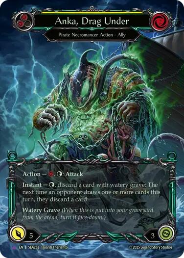 Anka, Drag Under [SEA262] (High Seas)  Cold Foil | Chromatic Games