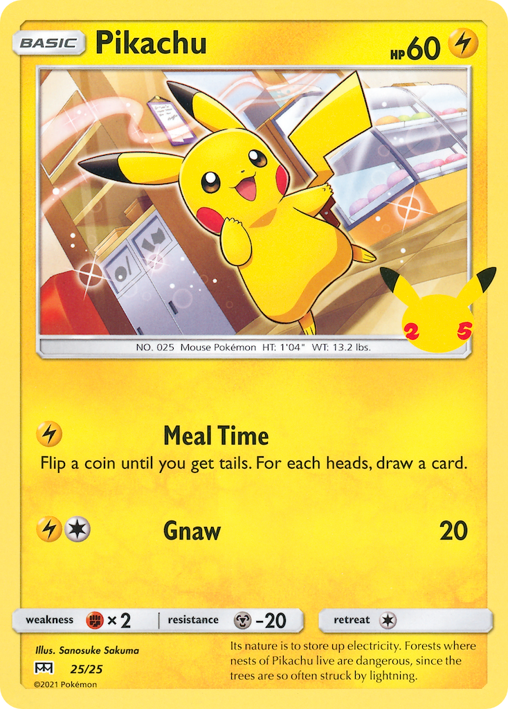 Pikachu (25/25) [McDonald's 25th Anniversary] | Chromatic Games