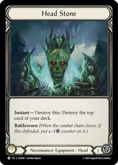 Head Stone (Treasure) [SEA081] (High Seas)  Cold Foil | Chromatic Games