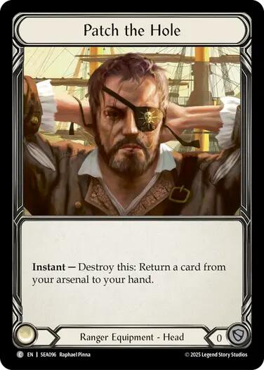 Patch the Hole (Treasure) [SEA096] (High Seas)  Cold Foil | Chromatic Games