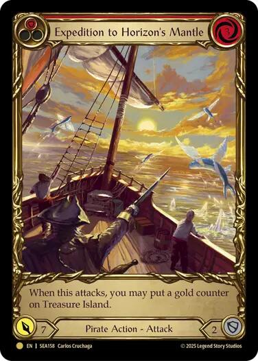 Expedition to Horizon's Mantle (Treasure) [SEA158] (High Seas)  Cold Foil | Chromatic Games