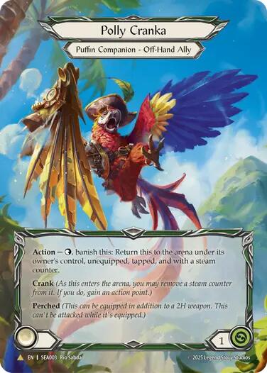 Polly Cranka (Treasure) [SEA003] (High Seas)  Cold Foil | Chromatic Games