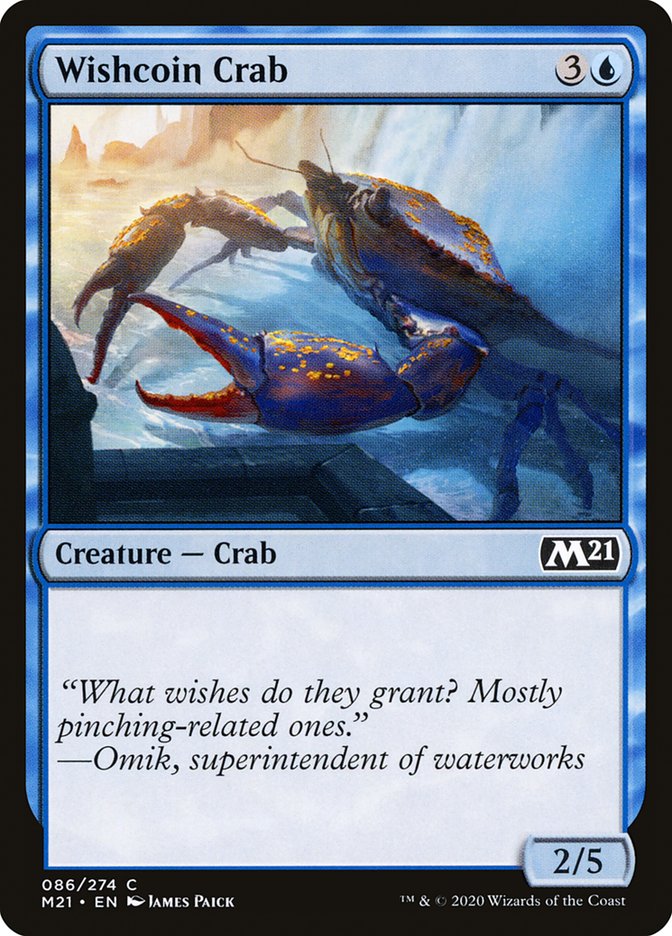 Wishcoin Crab 86 (Core Set 2021)  | Chromatic Games
