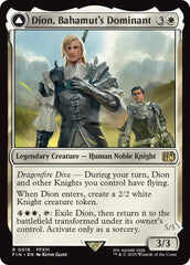 Dion, Bahamut's Dominant // Bahamut, Warden of Light [FINAL FANTASY] | Chromatic Games