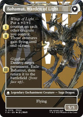 Dion, Bahamut's Dominant // Bahamut, Warden of Light (Borderless) [FINAL FANTASY] | Chromatic Games