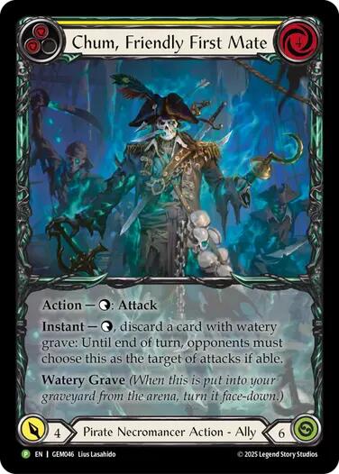 Chum, Friendly First Mate [GEM046] (GEM Pack 2)  Rainbow Foil | Chromatic Games