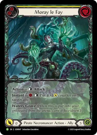 Moray le Fay [GEM047] (GEM Pack 2)  Rainbow Foil | Chromatic Games