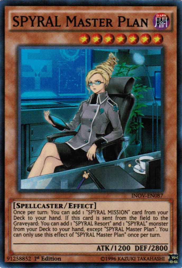 Spyral Master Plan [INOV-EN087] Super Rare | Chromatic Games
