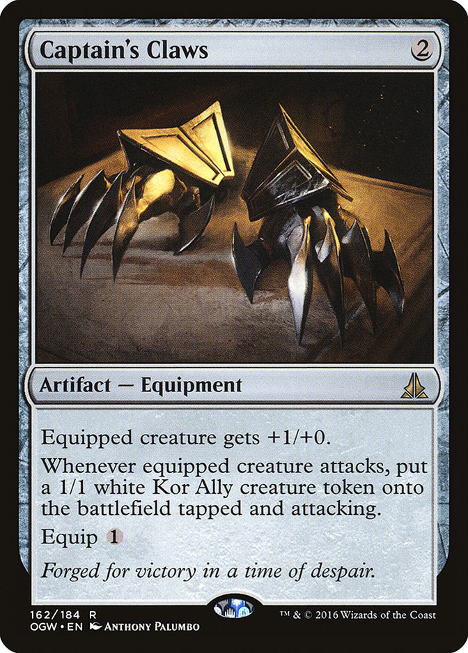 Captain's Claws 162/184 (Oath of the Gatewatch)  | Chromatic Games