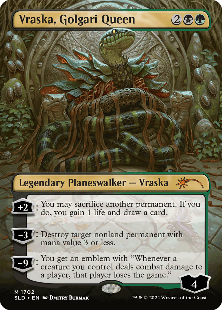 Vraska, Golgari Queen (1702) [Secret Lair Drop Series] | Chromatic Games