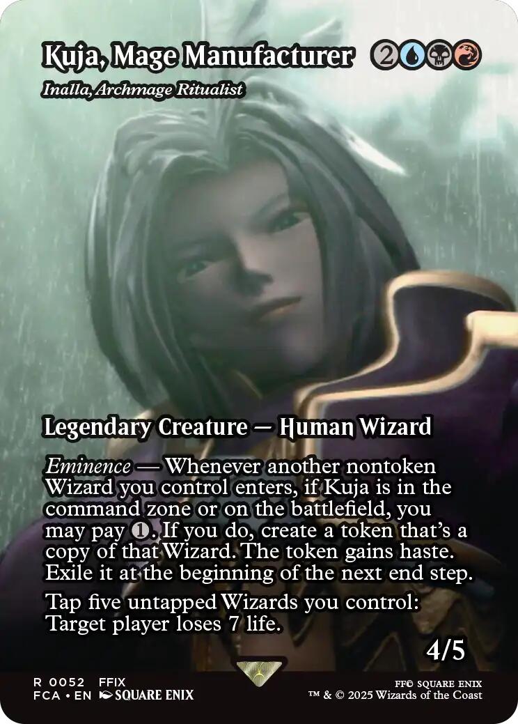 Kuja, Mage Manufacturer - Inalla, Archmage Ritualist (Showcase) [FINAL FANTASY : Through the Ages] | Chromatic Games