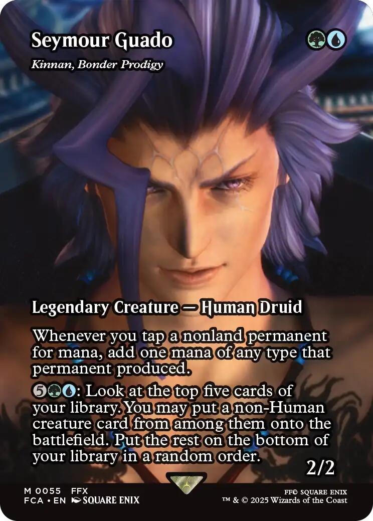 Seymour Guado - Kinnan, Bonder Prodigy (Showcase) [FINAL FANTASY : Through the Ages] | Chromatic Games