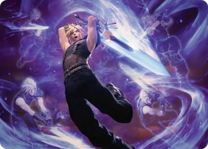 Cloud's Limit Break Art Card [FINAL FANTASY Art Series] | Chromatic Games