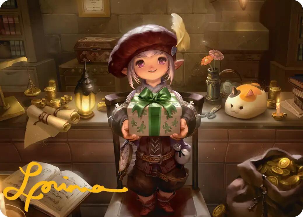 Tataru Taru Art Card (Gold-Stamped Signature) [FINAL FANTASY Art Series] | Chromatic Games