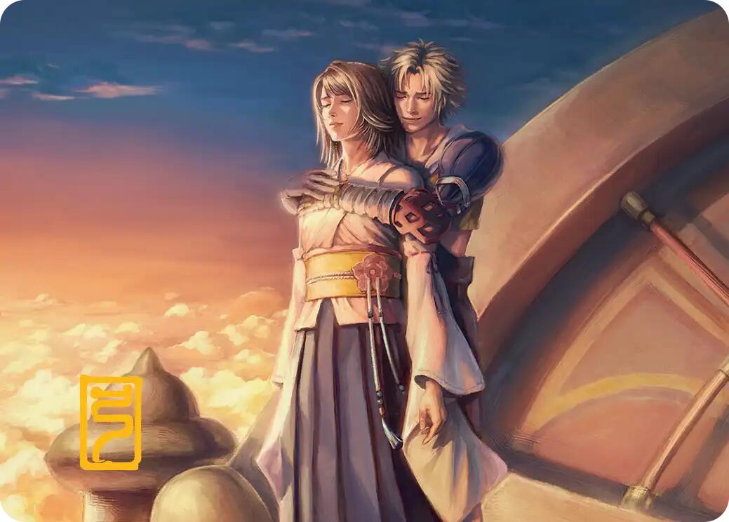 Farewell Art Card (Gold-Stamped Signature) [FINAL FANTASY Art Series] | Chromatic Games