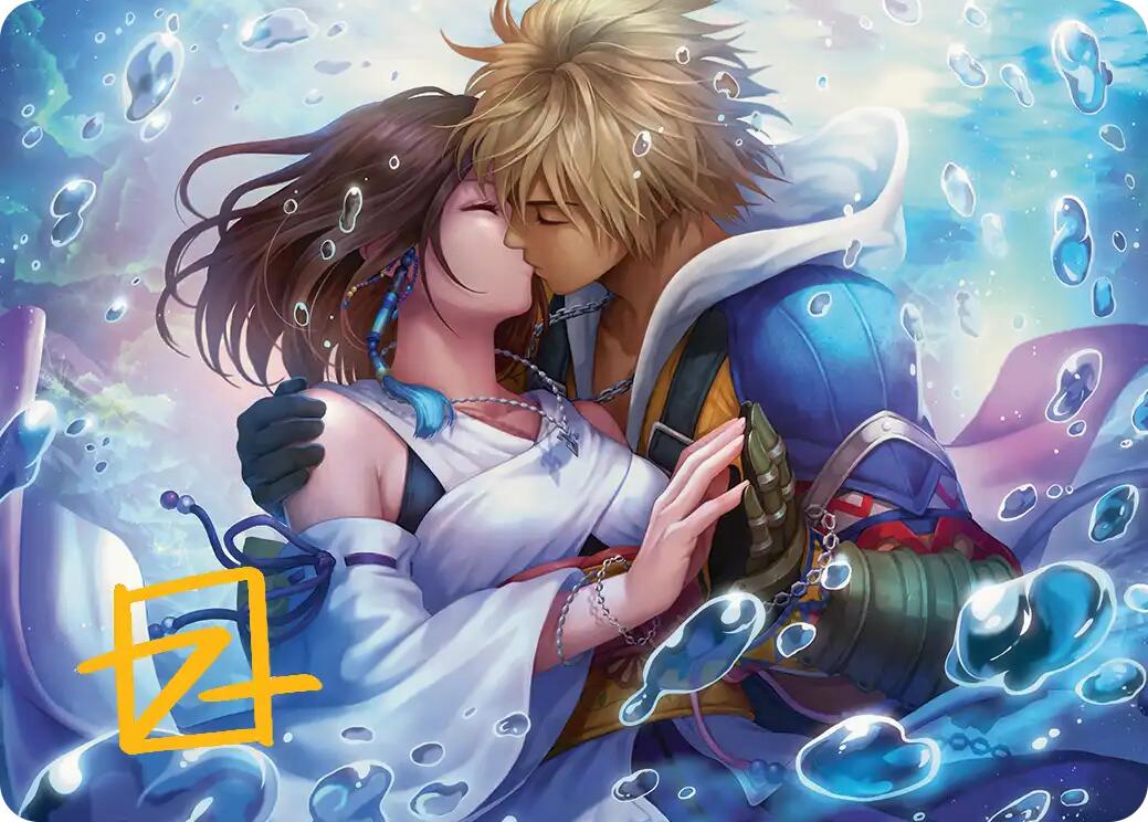 Together Forever Art Card (Gold-Stamped Signature) [FINAL FANTASY Art Series] | Chromatic Games