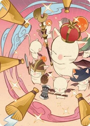 Summon: Good King Mog XII Art Card [FINAL FANTASY Art Series] | Chromatic Games