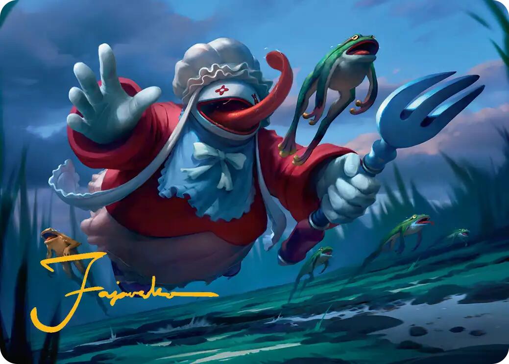 Quina, Qu Gourmet Art Card (Gold-Stamped Signature) [FINAL FANTASY Art Series] | Chromatic Games