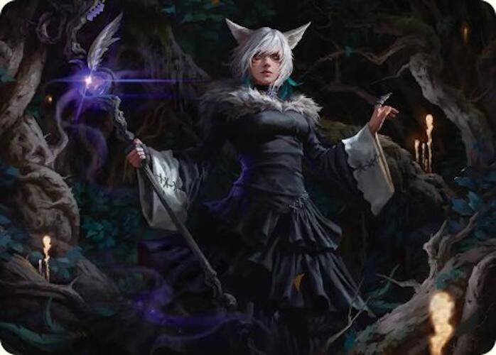 Y'shtola, Night's Blessed Art Card (21) [FINAL FANTASY Art Series] | Chromatic Games