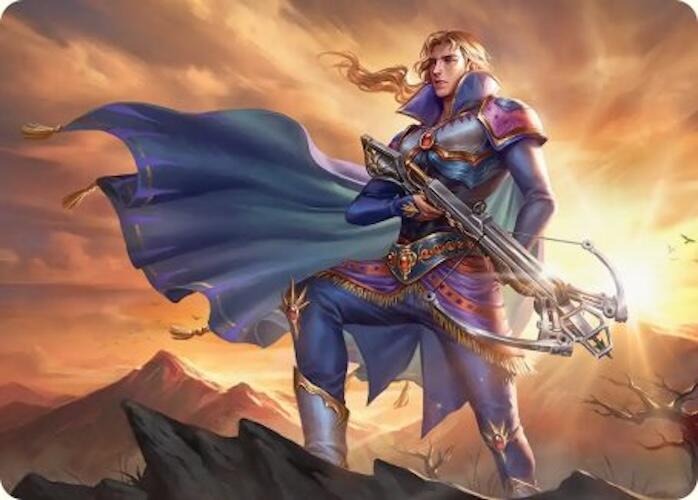 Edgar, Master Machinist Art Card [FINAL FANTASY Art Series] | Chromatic Games