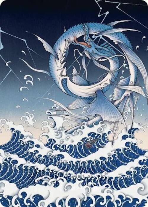 Summon: Leviathan Art Card [FINAL FANTASY Art Series] | Chromatic Games