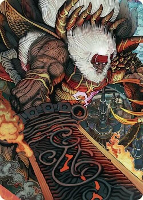 Braska's Final Aeon Art Card [FINAL FANTASY Art Series] | Chromatic Games