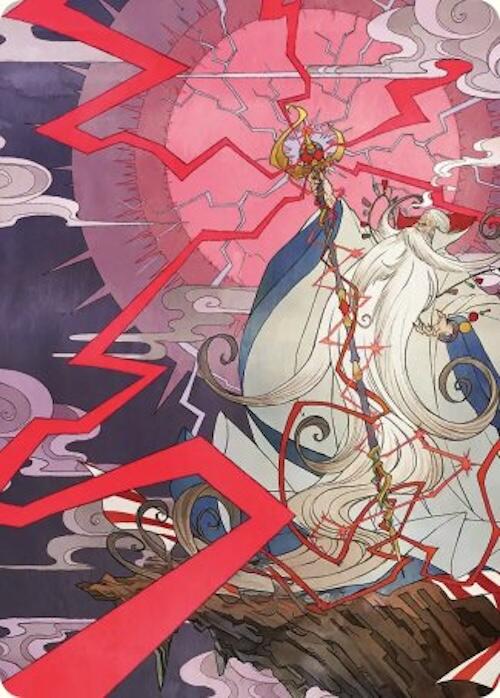 Summon: Esper Ramuh Art Card [FINAL FANTASY Art Series] | Chromatic Games