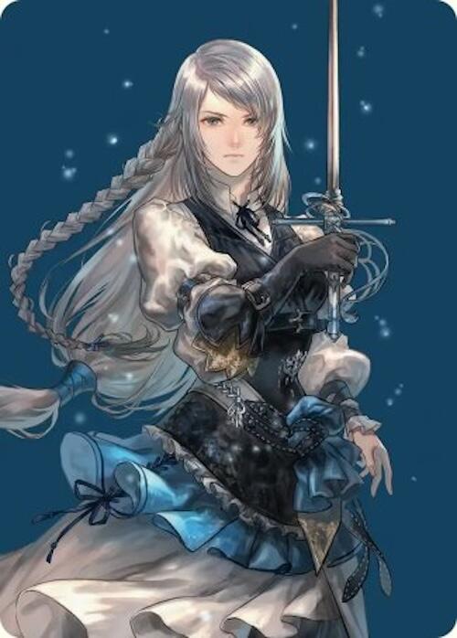 Jill, Shiva's Dominant Art Card [FINAL FANTASY Art Series] | Chromatic Games