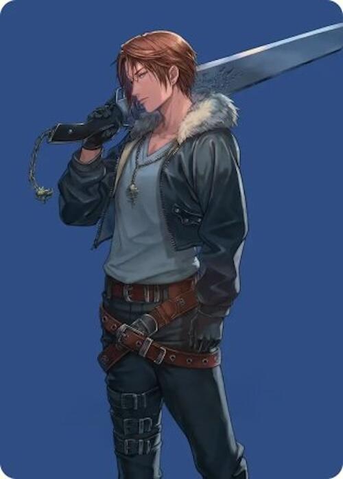 Squall, SeeD Mercenary Art Card [FINAL FANTASY Art Series] | Chromatic Games