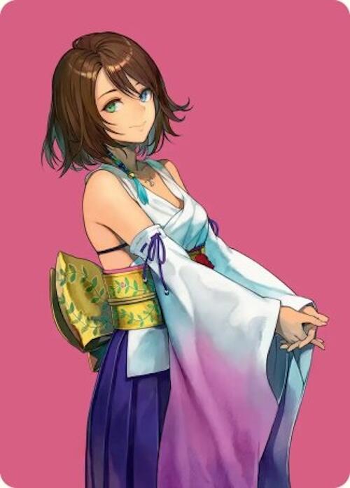 Yuna, Hope of Spira Art Card [FINAL FANTASY Art Series] | Chromatic Games