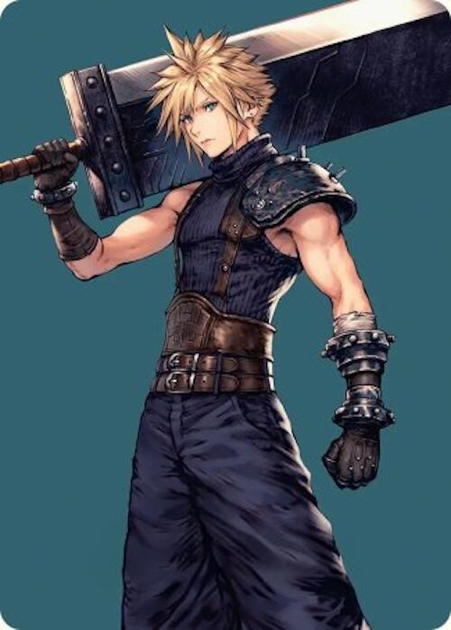 Cloud, Ex-SOLDIER Art Card [FINAL FANTASY Art Series] | Chromatic Games
