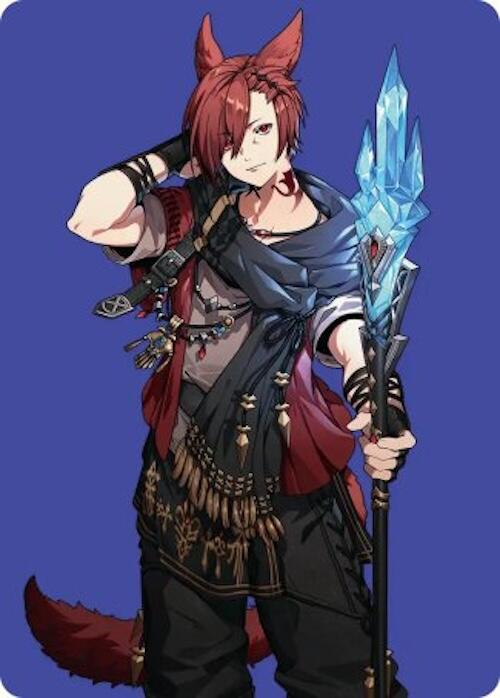 G'raha Tia, Scion Reborn Art Card (51) [FINAL FANTASY Art Series] | Chromatic Games