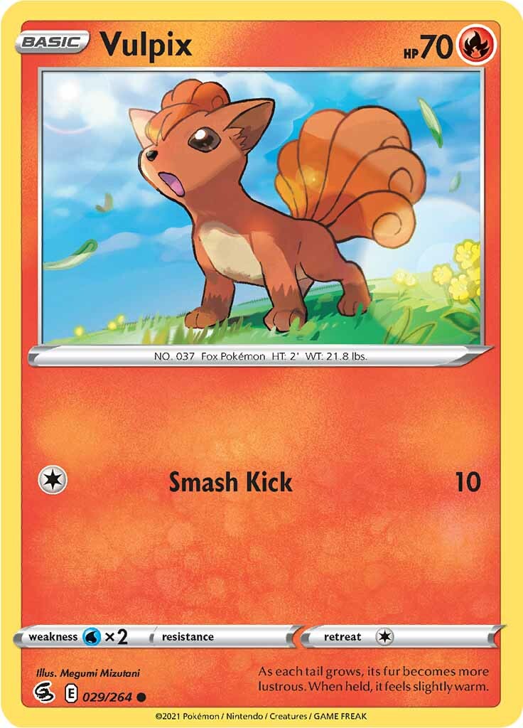 Vulpix (029/264) [Sword & Shield: Fusion Strike] | Chromatic Games