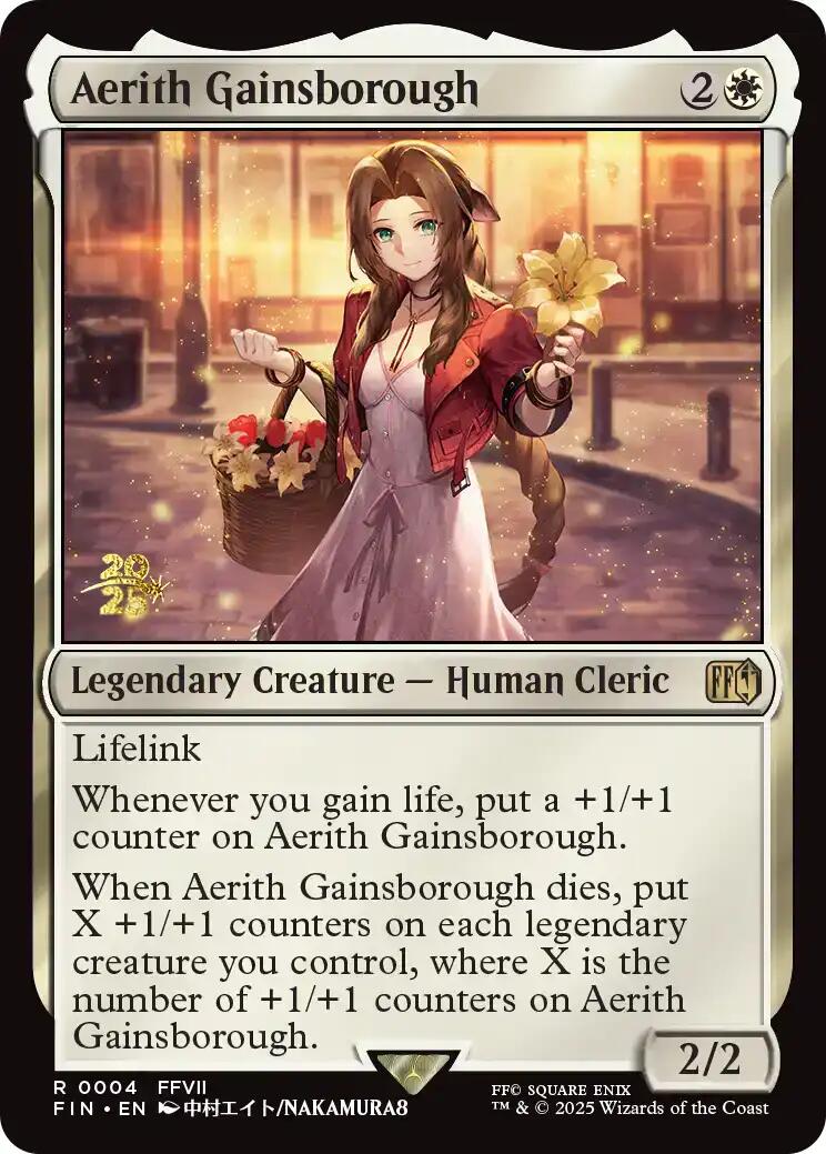 Aerith Gainsborough [FINAL FANTASY Prerelease Promo] | Chromatic Games