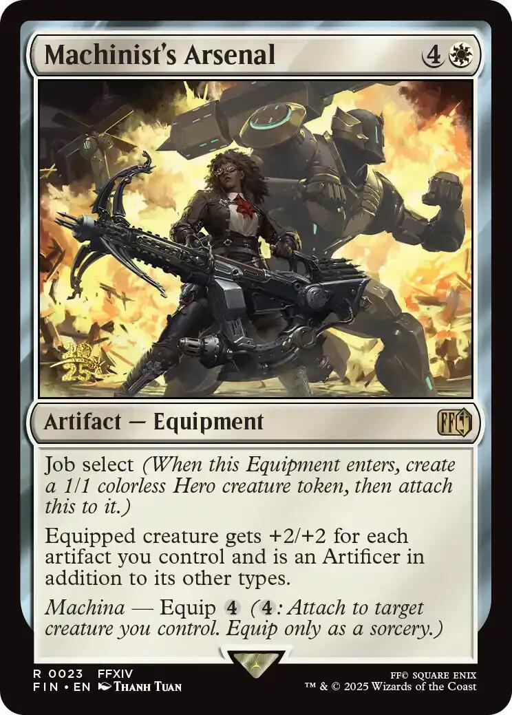 Machinist's Arsenal [FINAL FANTASY Prerelease Promo] | Chromatic Games