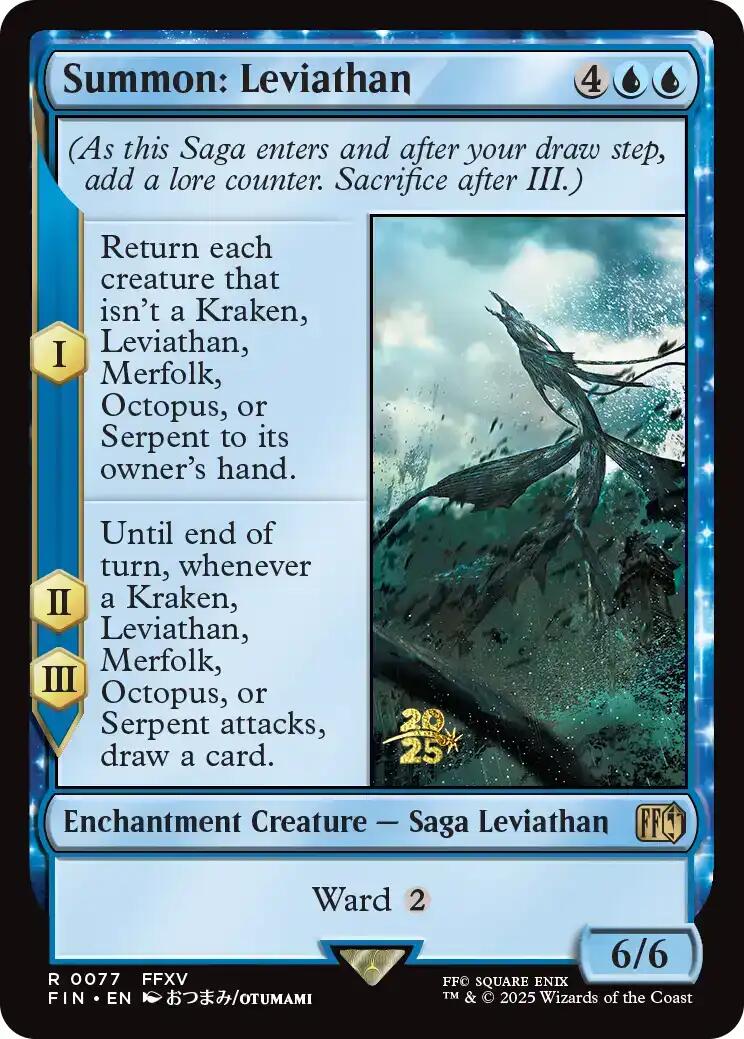 Summon: Leviathan [FINAL FANTASY Prerelease Promo] | Chromatic Games
