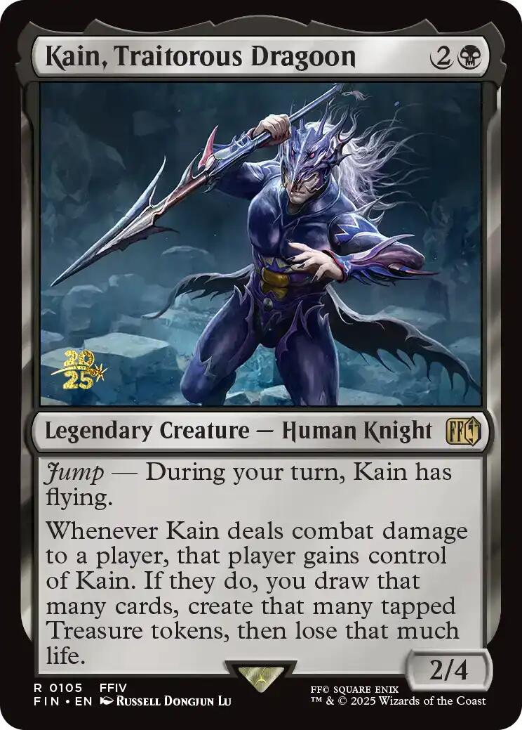 Kain, Traitorous Dragoon [FINAL FANTASY Prerelease Promo] | Chromatic Games