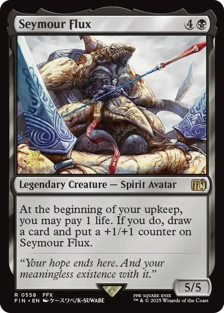 Seymour Flux [FINAL FANTASY Prerelease Promo] | Chromatic Games