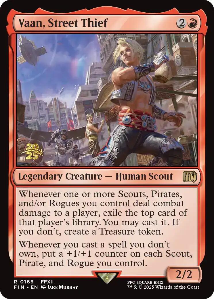 Vaan, Street Thief [FINAL FANTASY Prerelease Promo] | Chromatic Games