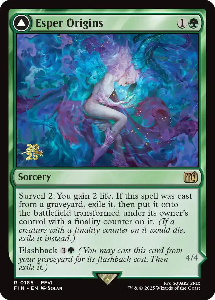 Esper Origins // Summon: Esper Maduin [FINAL FANTASY Prerelease Promo] | Chromatic Games