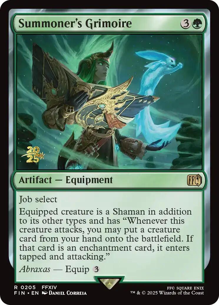 Summoner's Grimoire [FINAL FANTASY Prerelease Promo] | Chromatic Games