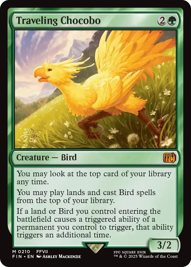 Traveling Chocobo [FINAL FANTASY Prerelease Promo] | Chromatic Games