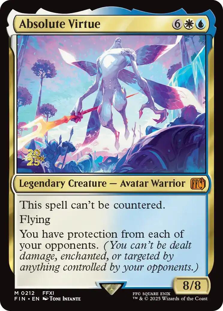 Absolute Virtue [FINAL FANTASY Prerelease Promo] | Chromatic Games