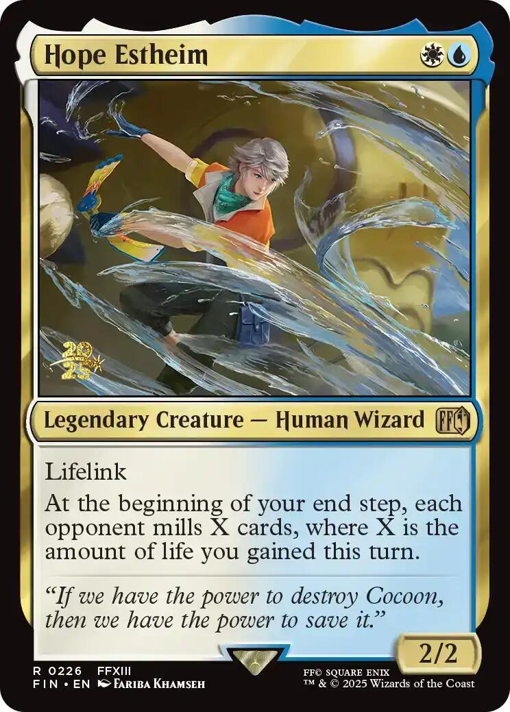 Hope Estheim [FINAL FANTASY Prerelease Promo] | Chromatic Games