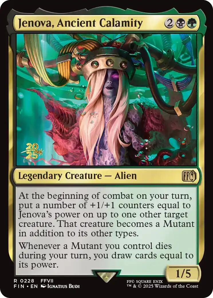 Jenova, Ancient Calamity [FINAL FANTASY Prerelease Promo] | Chromatic Games
