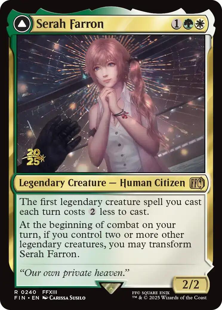 Serah Farron [FINAL FANTASY Prerelease Promo] | Chromatic Games