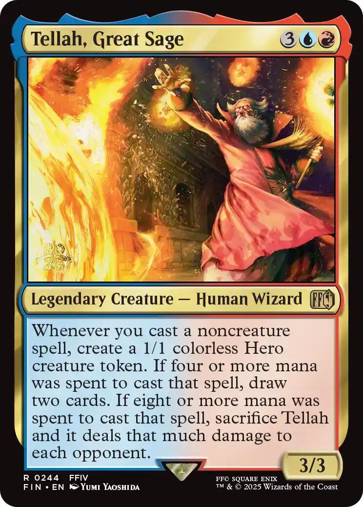 Tellah, Great Sage [FINAL FANTASY Prerelease Promo] | Chromatic Games