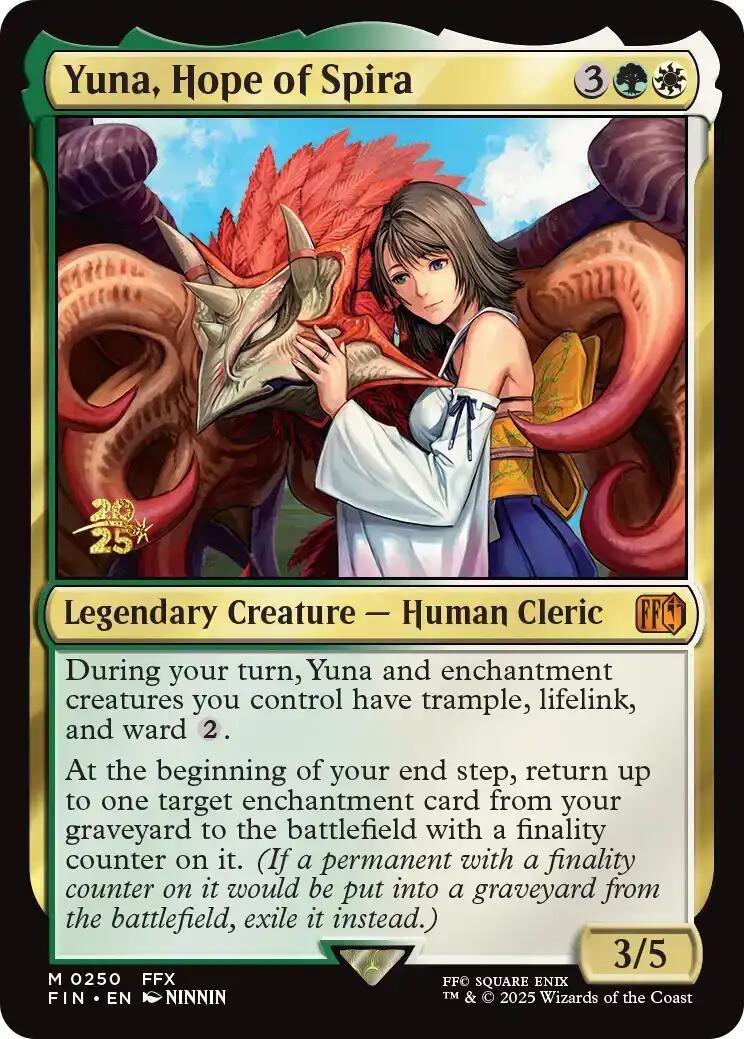 Yuna, Hope of Spira [FINAL FANTASY Prerelease Promo] | Chromatic Games