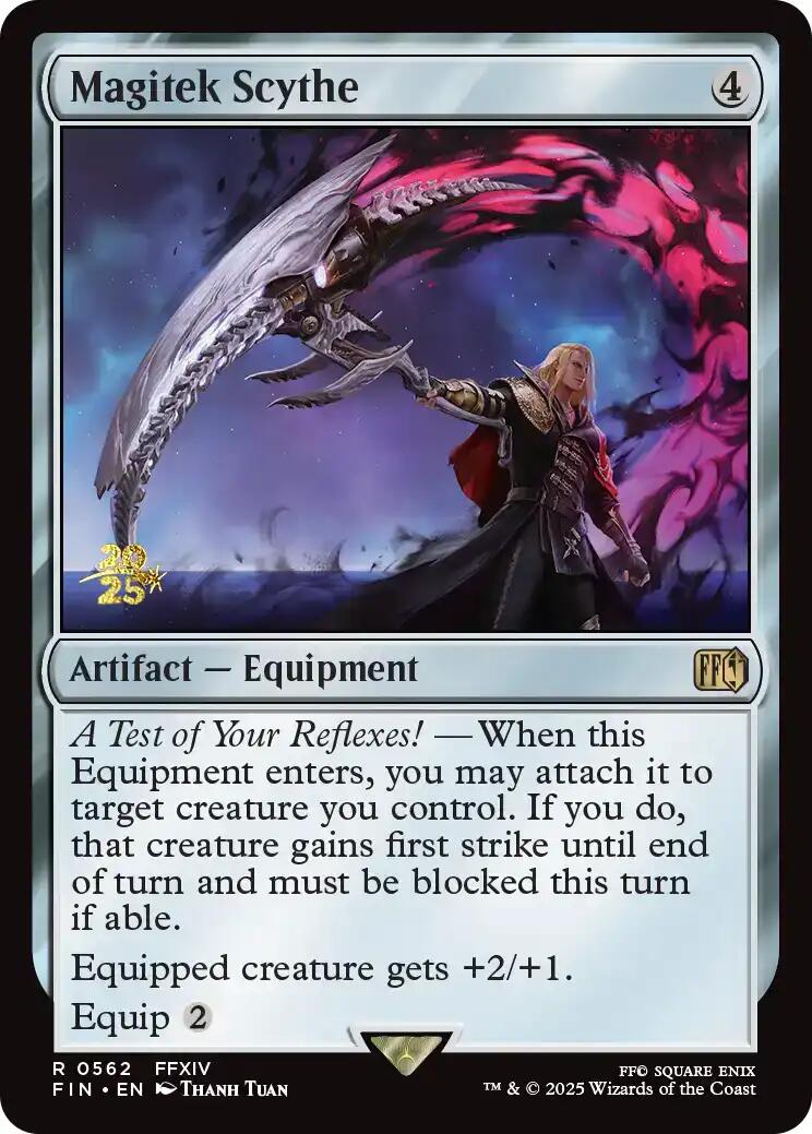 Magitek Scythe [FINAL FANTASY Prerelease Promo] | Chromatic Games